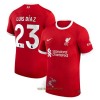 Officiële Voetbalshirt Liverpool Luis Diaz 23 Thuis 2023-24 - Heren